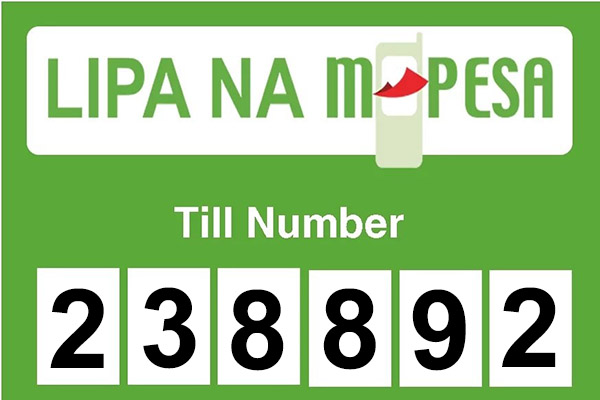 Our till number